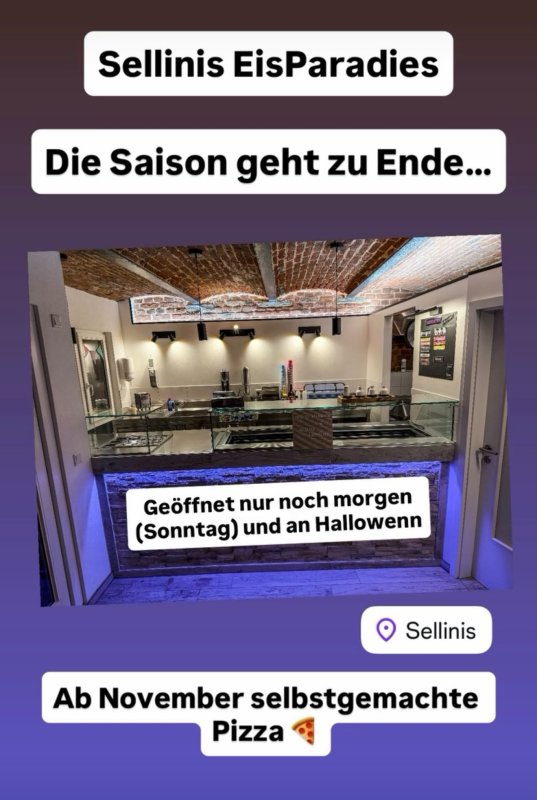 Eissaison geht zu Ende