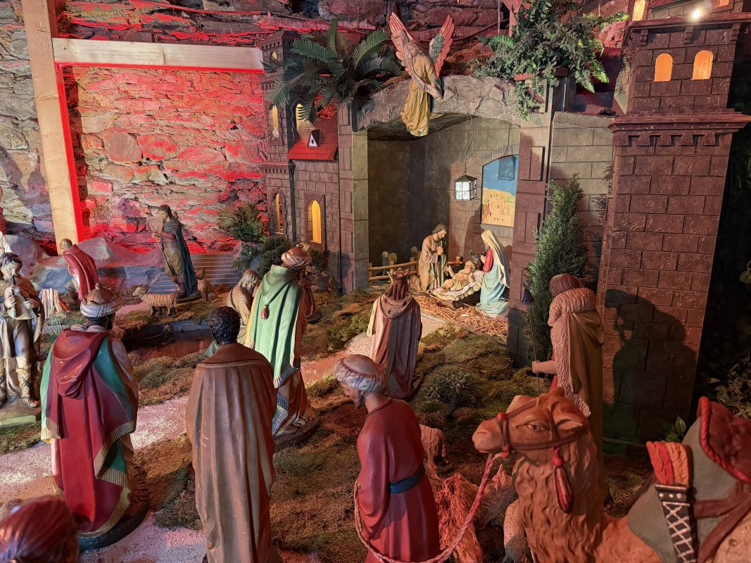 Kirchenkrippe in der Sellinis Scheune