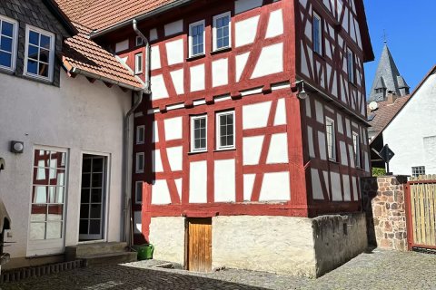 Der fertige Innenhof heute